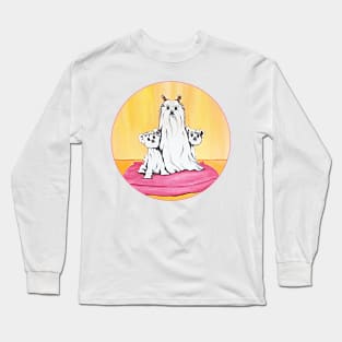 Maltese Dog Family. Long Sleeve T-Shirt